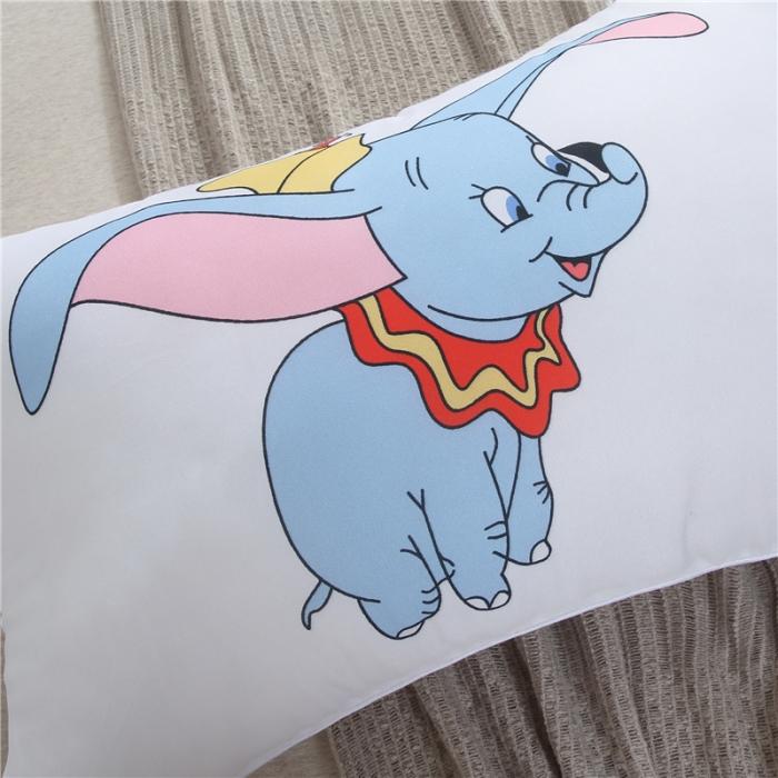 91家纺网 家纺一手货源 找家纺 天意美 磨毛小飞象枕46x72cm一只