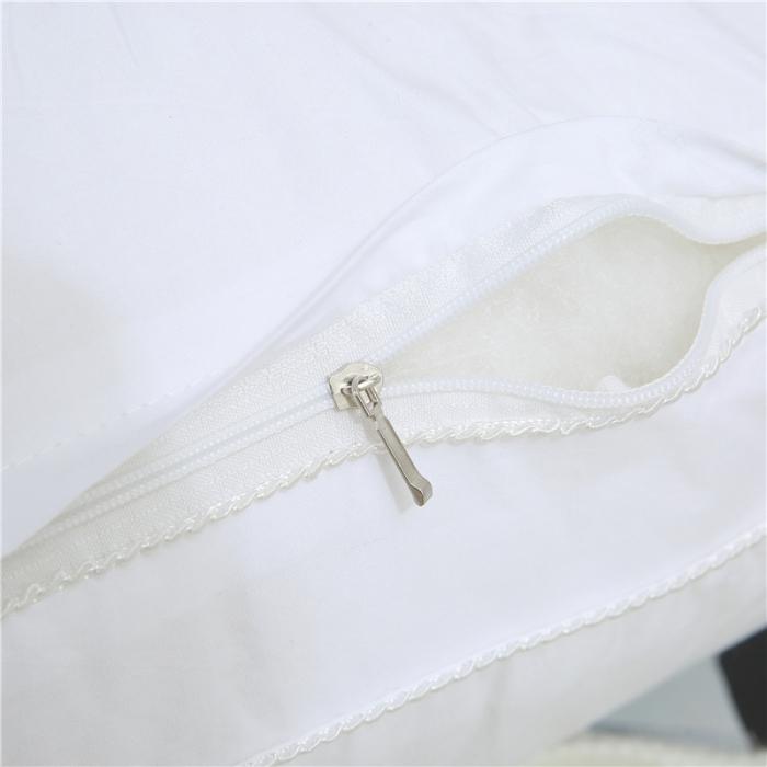 91家纺网 家纺一手货源 找家纺 天意美 2019新款全棉花边立体菠萝枕48x74cm一只