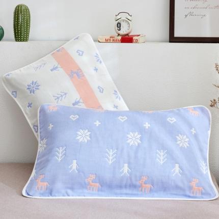 91家纺网 家纺一手货源 找家纺 （总）朴尔全棉一对装成人情侣婴童单人学生男全棉六层纱布枕巾