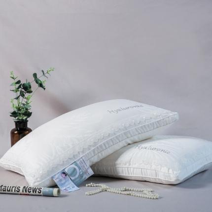 91家纺网 家纺一手货源 找家纺 桂雅居家纺 2019新款有氧美肌枕 本白