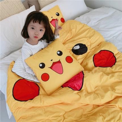 星期八 2019皮卡丘系列豆豆被（模特图） 皮卡丘-1