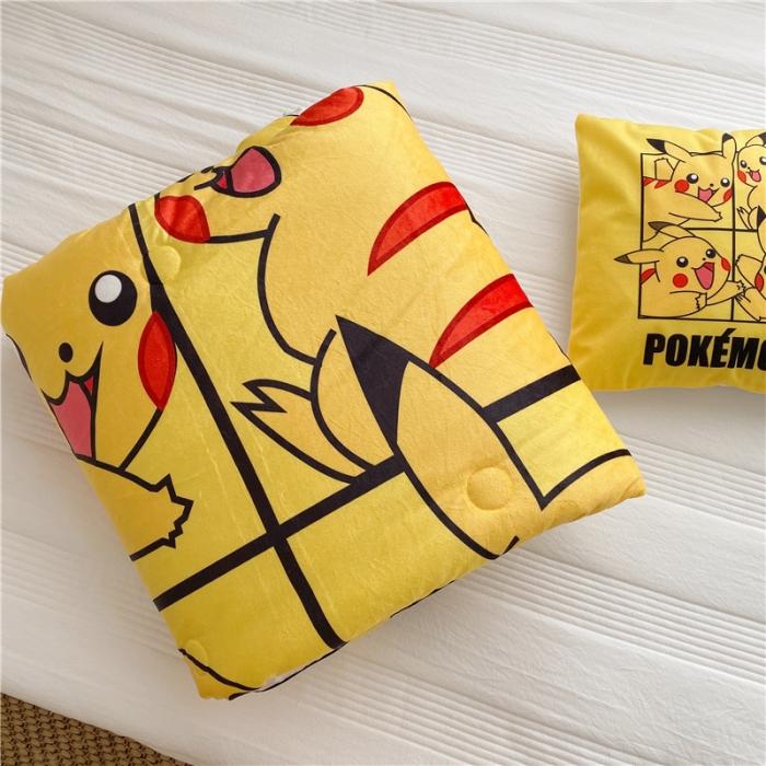 91家纺网 家纺一手货源 找家纺 （总）星期八 2019皮卡丘系列豆豆被（无模特图）