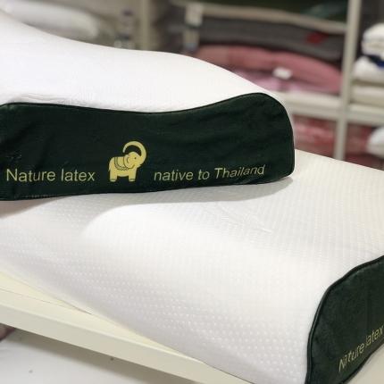 剑桥枕业Thailand吉祥象曲线成人防螨抗菌颈椎护颈乳胶枕