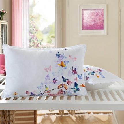 91家纺网 家纺一手货源 找家纺 （总）伟邦枕芯芯 2019新款蝶纷飞羽丝枕芯