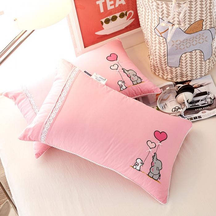 91家纺网 家纺一手货源 找家纺 （总）伟邦枕芯芯 2019新款小象佩妮枕芯