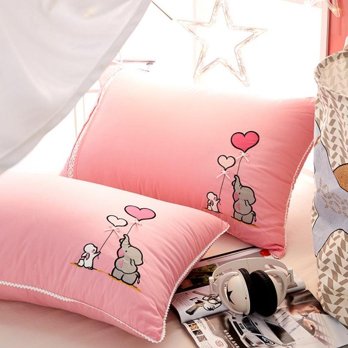 91家纺网 家纺一手货源 找家纺 （总）伟邦枕芯芯 2019新款小象佩妮枕芯