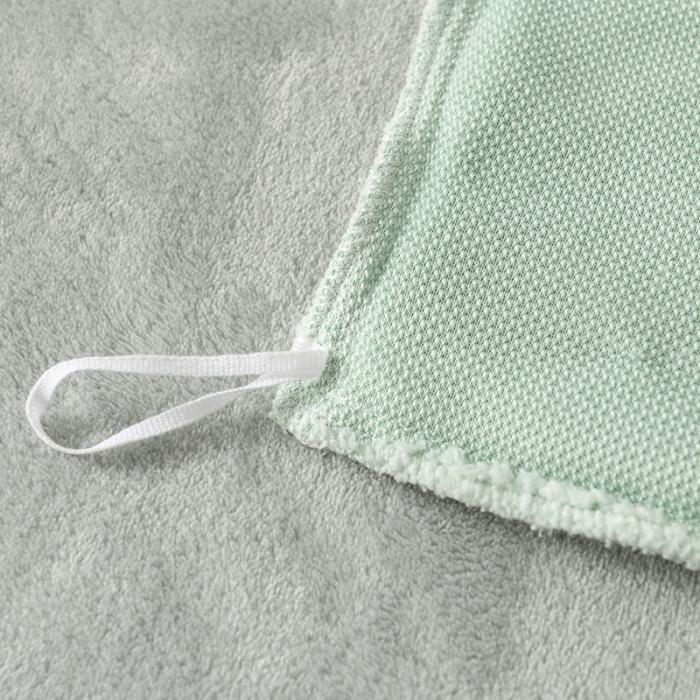 91家纺网 家纺一手货源 找家纺 朗莎家纺 2019新款加厚保暖羊羔绒四件套单品单被套床单 抹茶绿