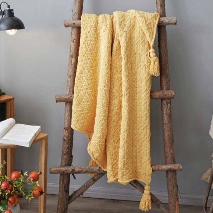 91家纺网 家纺一手货源 找家纺 （总）暖绵绵 新款艾斯系列针织毯子线毯毛毯