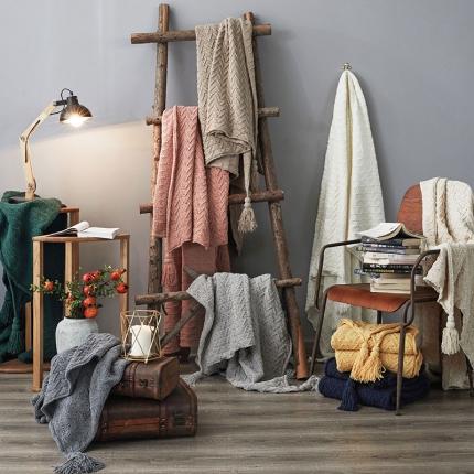 （总）暖绵绵 新款艾斯系列针织毯子线毯毛毯