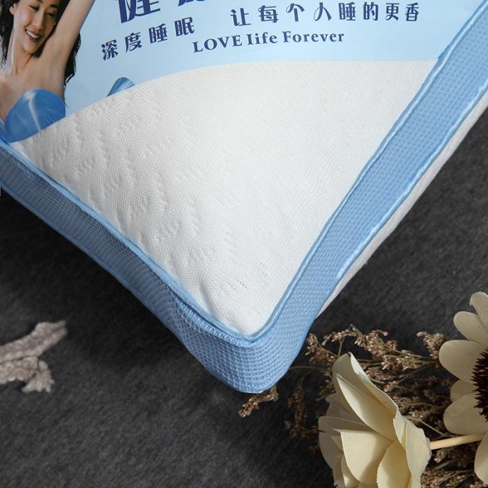 91家纺网 家纺一手货源 找家纺 菩提猫 2019新型热熔枕48*74 条纹热熔枕1-1