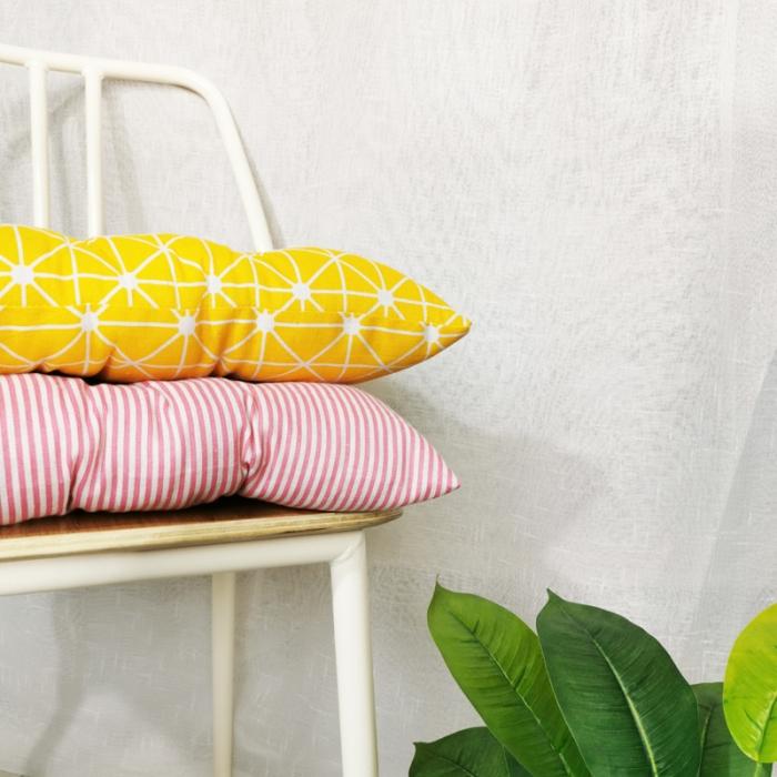 91家纺网 家纺一手货源 找家纺 方款绑带仿棉麻坐垫磨毛椅子垫办公椅垫学生垫餐椅榻榻米垫子