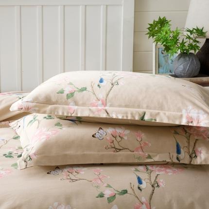 91家纺网 家纺一手货源 找家纺 （总）凯磊家纺 2019新款.加厚磨毛一对枕套48*74