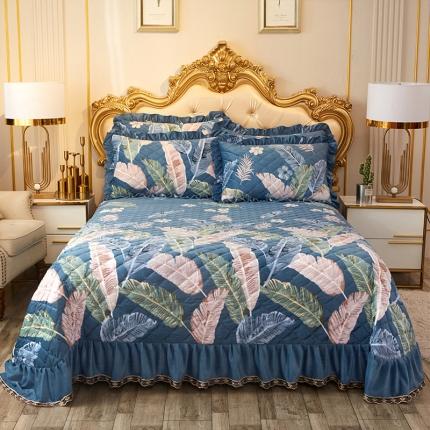 91家纺网 家纺一手货源 找家纺 （总）宜凡家纺 2019水晶绒床盖三件套