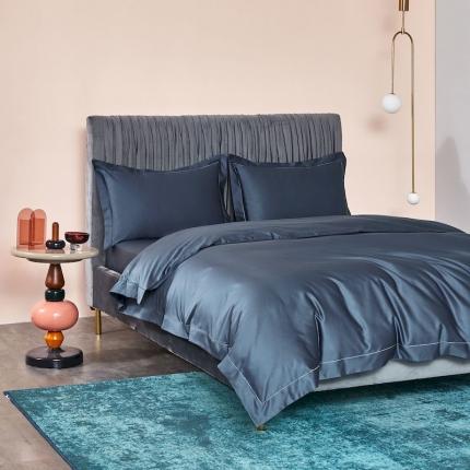 91家纺网 家纺一手货源 找家纺 （总）涞澳 2019新款100支素色双股匹马棉四件套