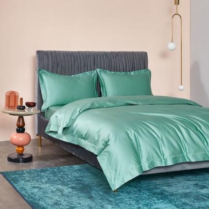 91家纺网 家纺一手货源 找家纺 （总）涞澳 2019新款100支素色双股匹马棉四件套