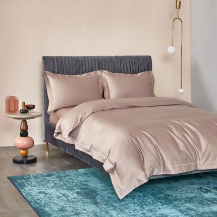 91家纺网 家纺一手货源 找家纺 （总）涞澳 2019新款100支素色双股匹马棉四件套