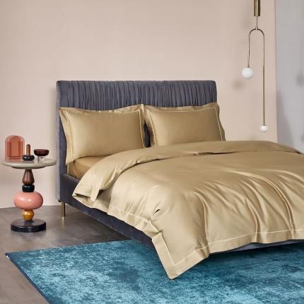 91家纺网 家纺一手货源 找家纺 （总）涞澳 2019新款100支素色双股匹马棉四件套