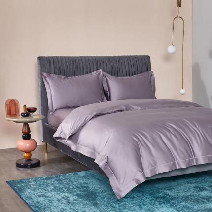 91家纺网 家纺一手货源 找家纺 （总）涞澳 2019新款100支素色双股匹马棉四件套