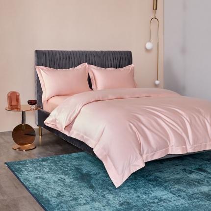 91家纺网 家纺一手货源 找家纺 （总）涞澳 2019新款100支素色双股匹马棉四件套