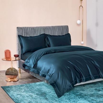 91家纺网 家纺一手货源 找家纺 （总）涞澳 2019新款100支素色双股匹马棉四件套