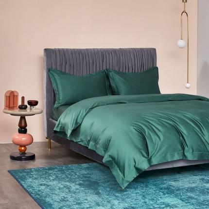 91家纺网 家纺一手货源 找家纺 （总）涞澳 2019新款100支素色双股匹马棉四件套