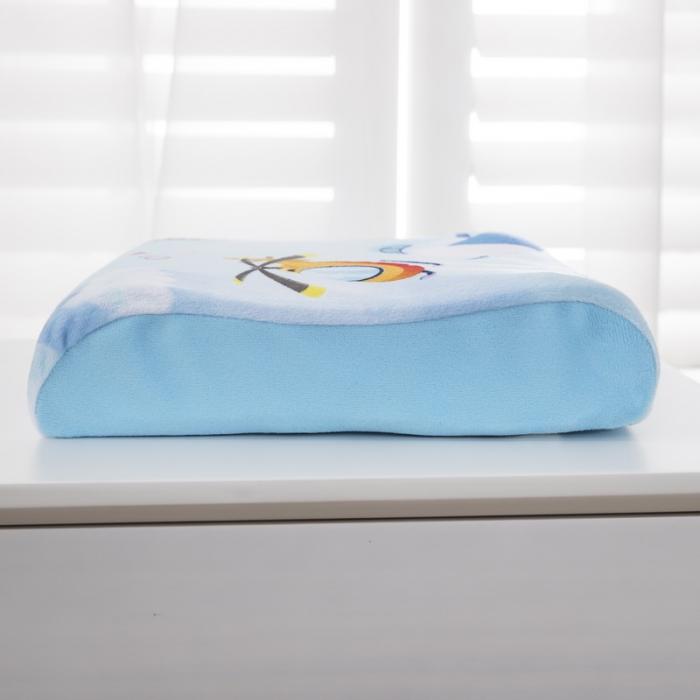 91家纺网 家纺一手货源 找家纺 乐秀家纺 2019新款超柔水晶绒乳胶枕 飞行世界