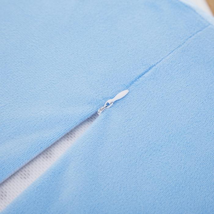 91家纺网 家纺一手货源 找家纺 乐秀家纺 2019新款超柔水晶绒乳胶枕 海航小熊