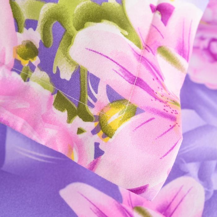 91家纺网 家纺一手货源 找家纺 梦柏家纺 2019新款加厚磨毛小版四件套床裙款 爱的花海