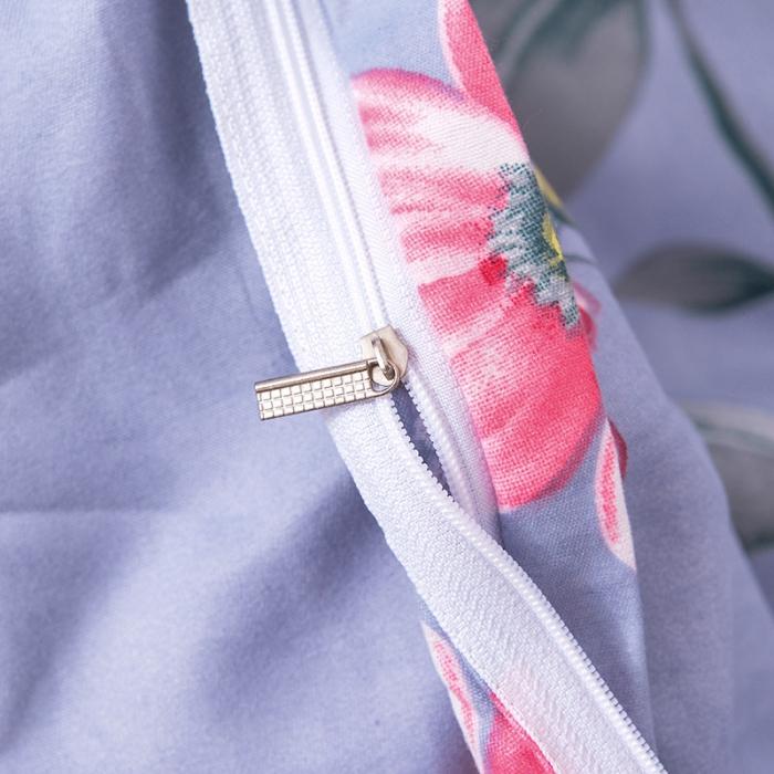 91家纺网 家纺一手货源 找家纺 梦柏家纺 2019新款加厚磨毛小版四件套床裙款 淡雅清香