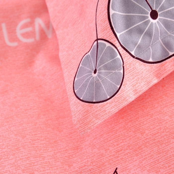 91家纺网 家纺一手货源 找家纺 梦柏家纺 2019新款加厚磨毛小版四件套床裙款 阳光甜橙