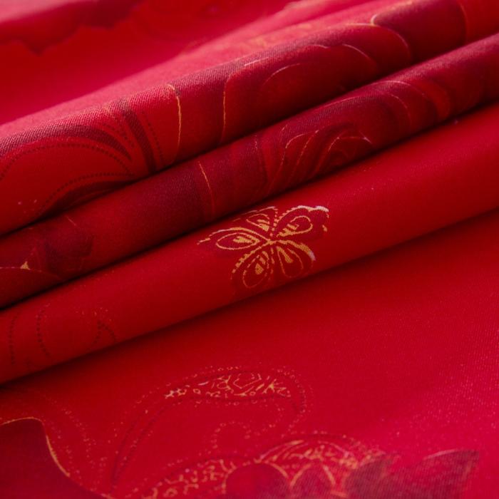 91家纺网 家纺一手货源 找家纺 梦柏家纺 2019新款加厚磨毛小版四件套床裙款 挚爱