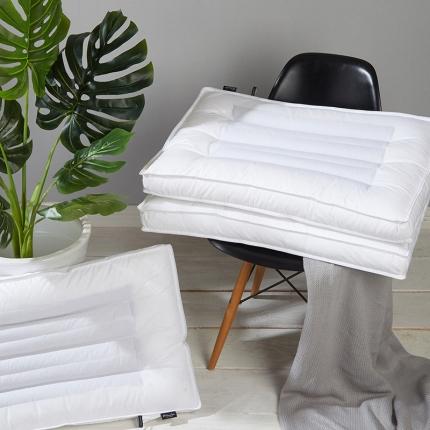 （总）婷好枕芯 全棉高密防羽布定型枕高等级荞麦壳 优雅荞麦枕
