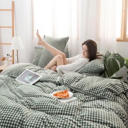 91家纺网 家纺一手货源 找家纺 （总）佰亿莱 2024新款牛奶绒无印款四件套