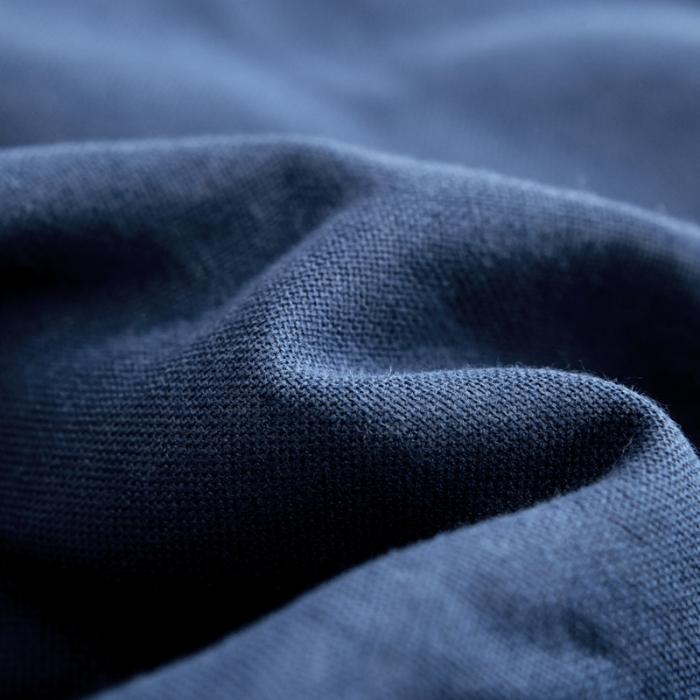 91家纺网 家纺一手货源 找家纺 朴尔 2019新款四层纱布大版花枕巾 50*80 努力工作-藏青