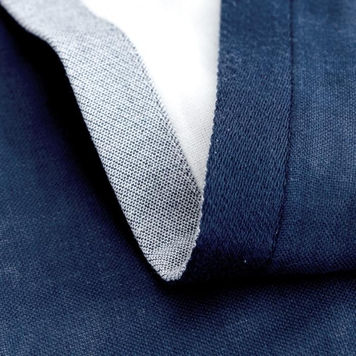 91家纺网 家纺一手货源 找家纺 朴尔 2019新款四层纱布大版花枕巾 50*80 努力工作-藏青