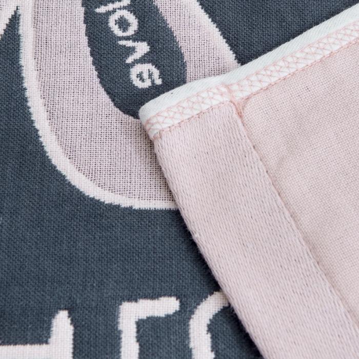 91家纺网 家纺一手货源 找家纺 朴尔 2019新款四层纱布大版花枕巾 50*80 嬉戏恐龙