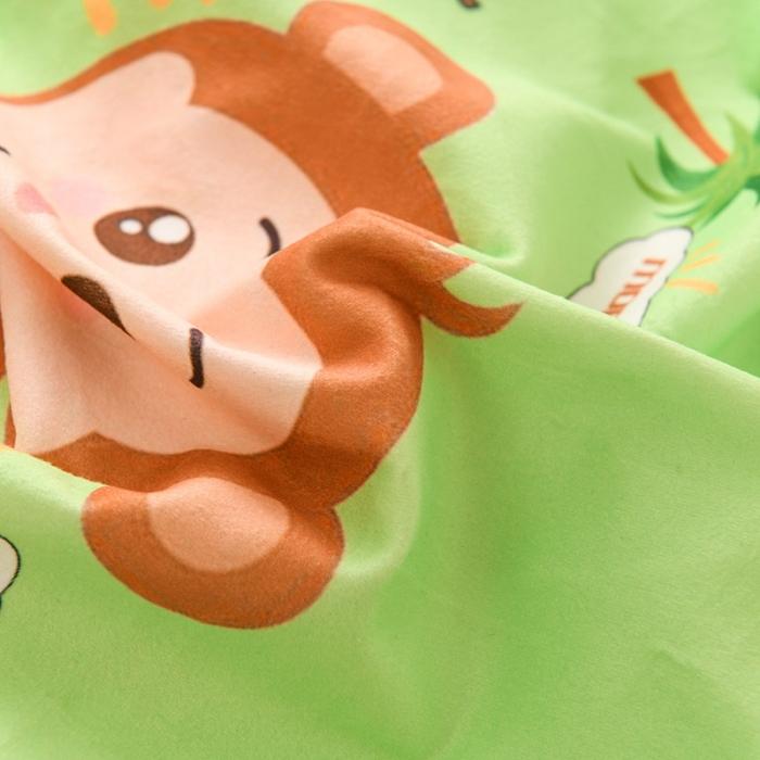 91家纺网 家纺一手货源 找家纺 萌番宝 2020新款冬季新款宝宝绒天然乳胶枕 小猴子