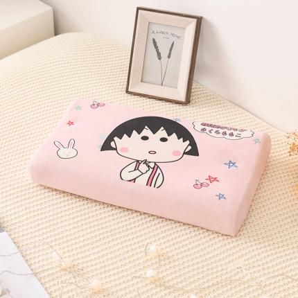 91家纺网 家纺一手货源 找家纺 萌番宝 2020新款冬季新款宝宝绒天然乳胶枕 小丸子