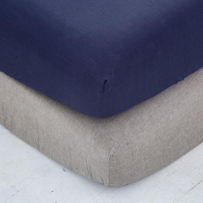 91家纺网 家纺一手货源 找家纺 贝拉梦 芦荟棉纯色单品床笠 藏青