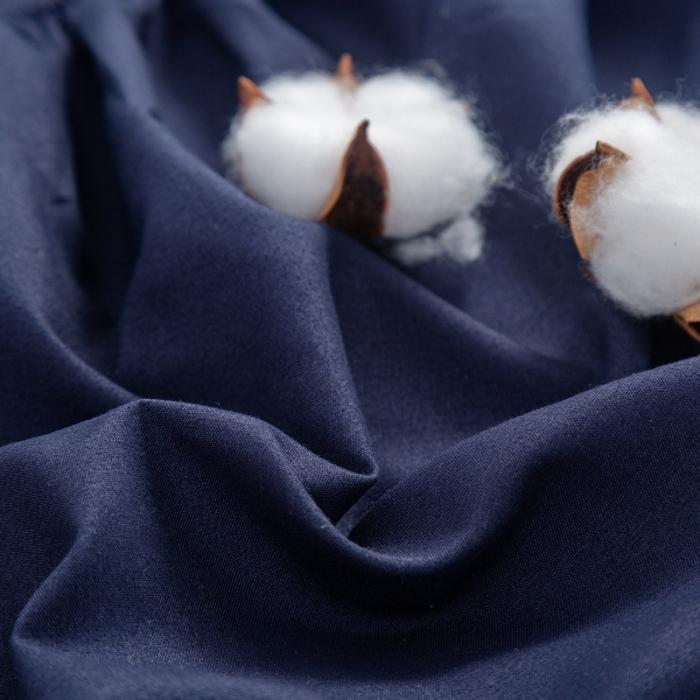 91家纺网 家纺一手货源 找家纺 贝拉梦 芦荟棉纯色单品床笠 藏青