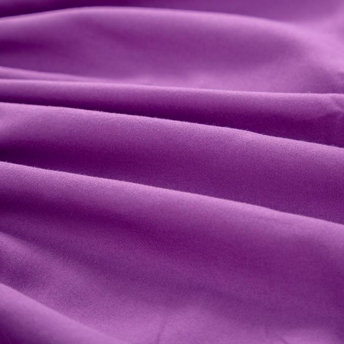 91家纺网 家纺一手货源 找家纺 贝拉梦 芦荟棉纯色单品床笠 魅紫