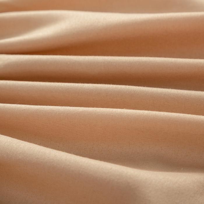 91家纺网 家纺一手货源 找家纺 贝拉梦 芦荟棉纯色单品床笠 米驼