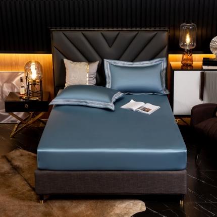 91家纺网 家纺一手货源 找家纺 （总）凯磊家纺 2019新款高支高密.简约风长绒棉单床笠