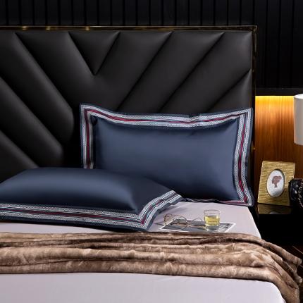 91家纺网 家纺一手货源 找家纺 （总）凯磊家纺 2019新款高支高密.简约风长绒棉枕套一对