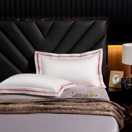 91家纺网 家纺一手货源 找家纺 （总）凯磊家纺 2019新款高支高密.简约风长绒棉枕套一对