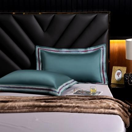 91家纺网 家纺一手货源 找家纺 （总）凯磊家纺 2019新款高支高密.简约风长绒棉枕套一对