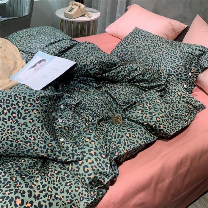 91家纺网 家纺一手货源 找家纺 优然居 2019新款长绒棉活性印花四件套 奇诺