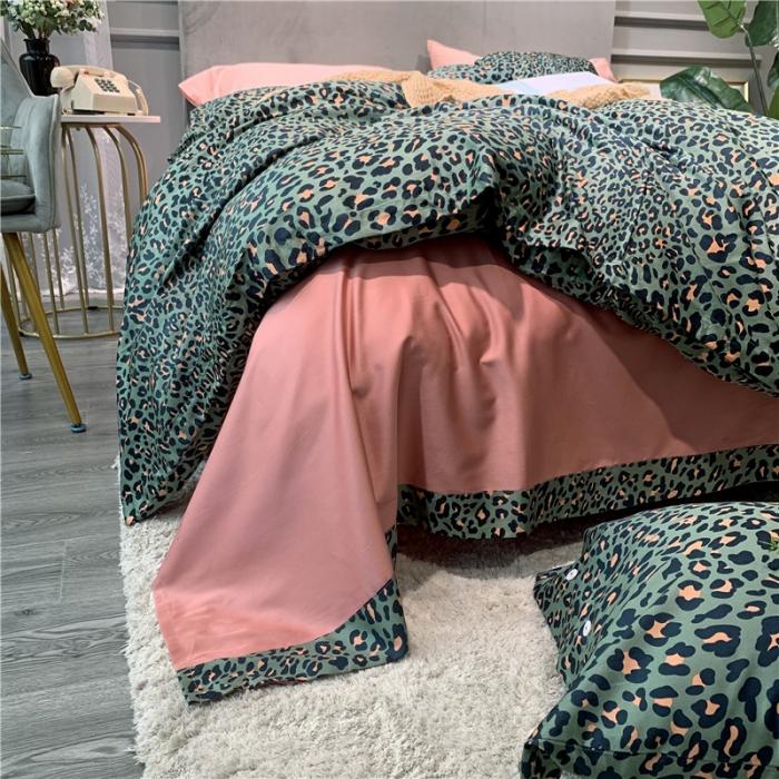 91家纺网 家纺一手货源 找家纺 优然居 2019新款长绒棉活性印花四件套 奇诺