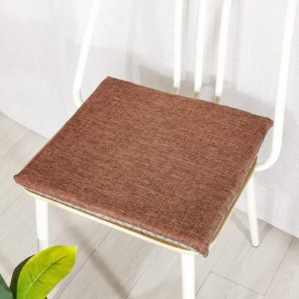 91家纺网 家纺一手货源 找家纺 李帅家居加工定制简约防滑绑带椅垫棉麻坐垫椅子垫 实木沙发垫飘窗垫