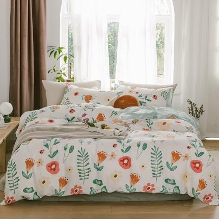 91家纺网 家纺一手货源 找家纺 （总）珺柔 2019新款13070全棉四件套